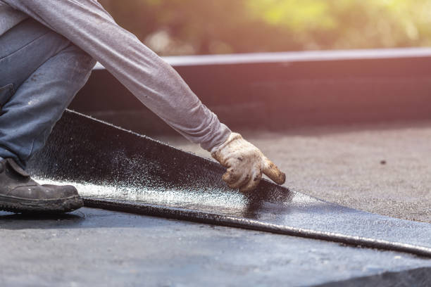 Professional Basement Waterproofing technician working in Brooklyn, NY